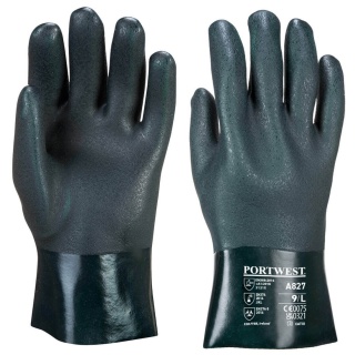 Portwest A827 Double Dipped PVC Gauntlet 27 CM